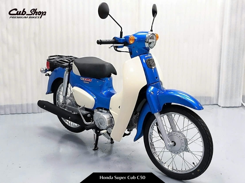 Cận cảnh Honda Super Cub 50 Nhật