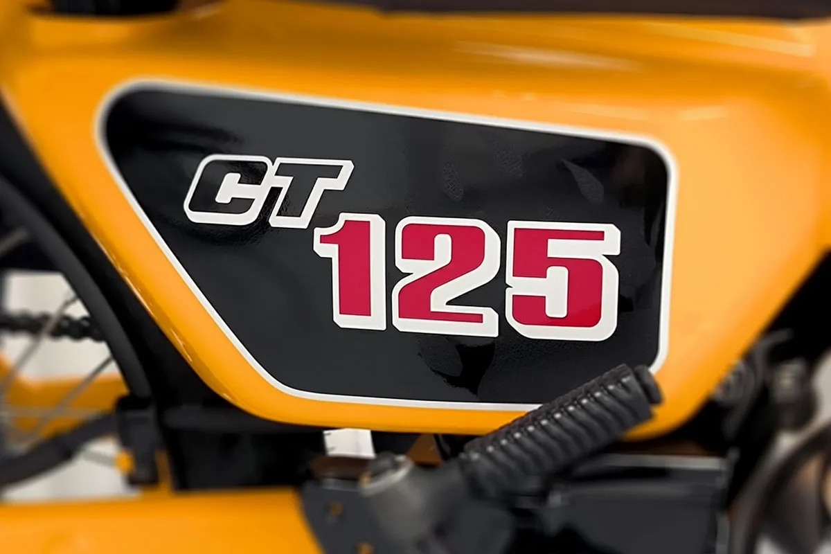 Logo CT 125 bắt mắt và cá tính