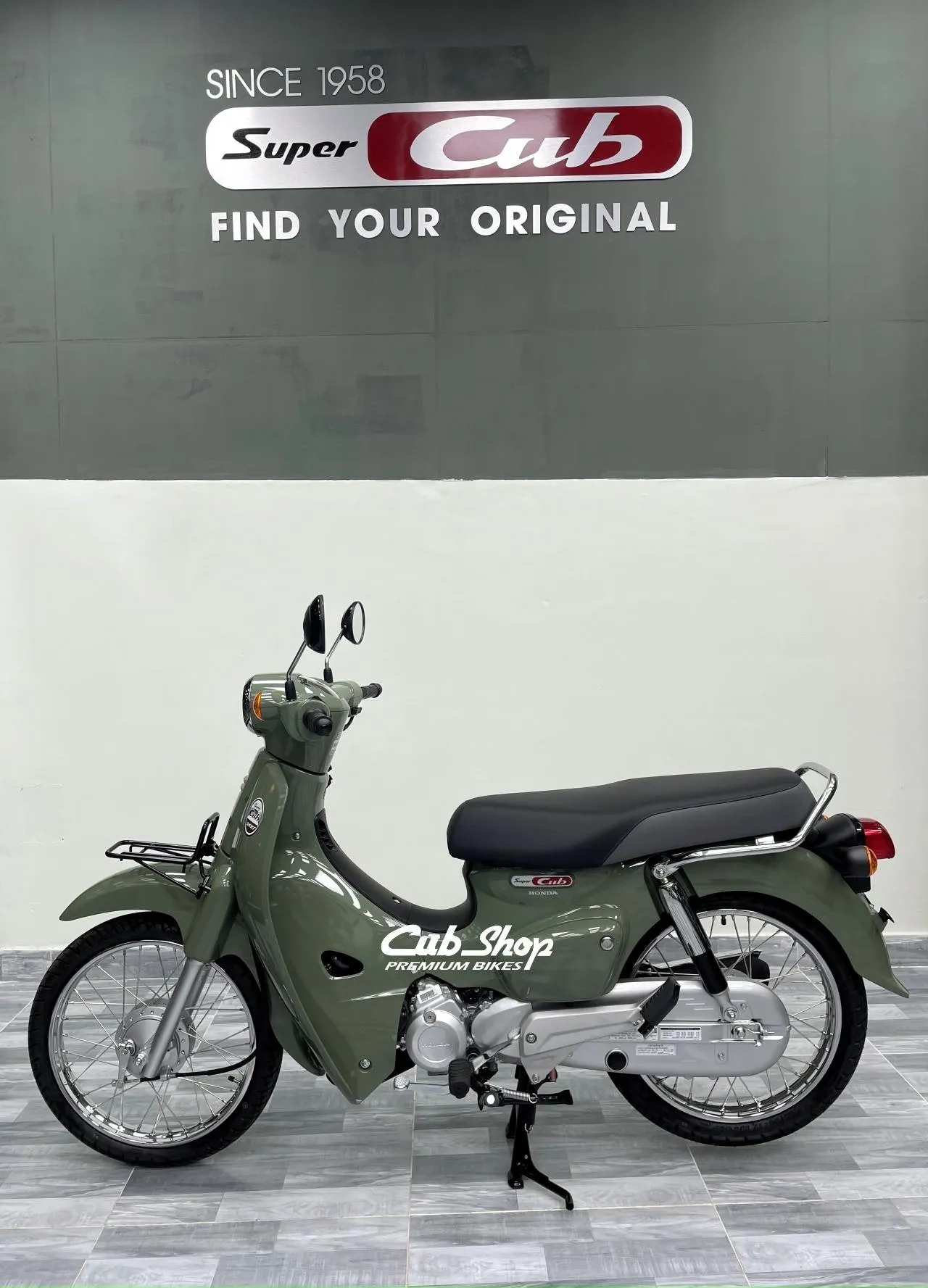 Honda Super Cub 110 Thái Lan -Yên liền siêu đẹp