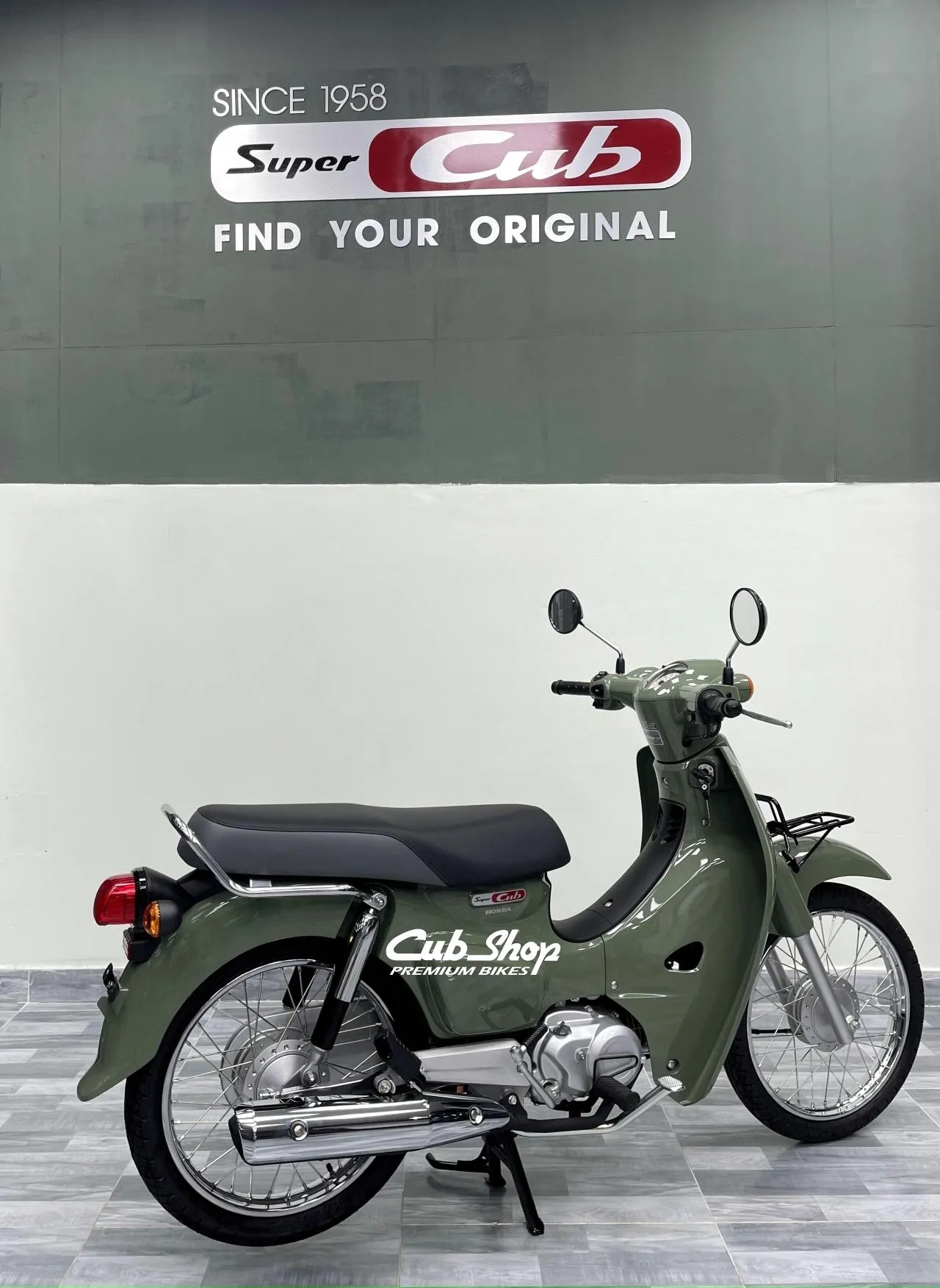 Honda Super Cub 110 Thái Lan -Yên liền siêu đẹp