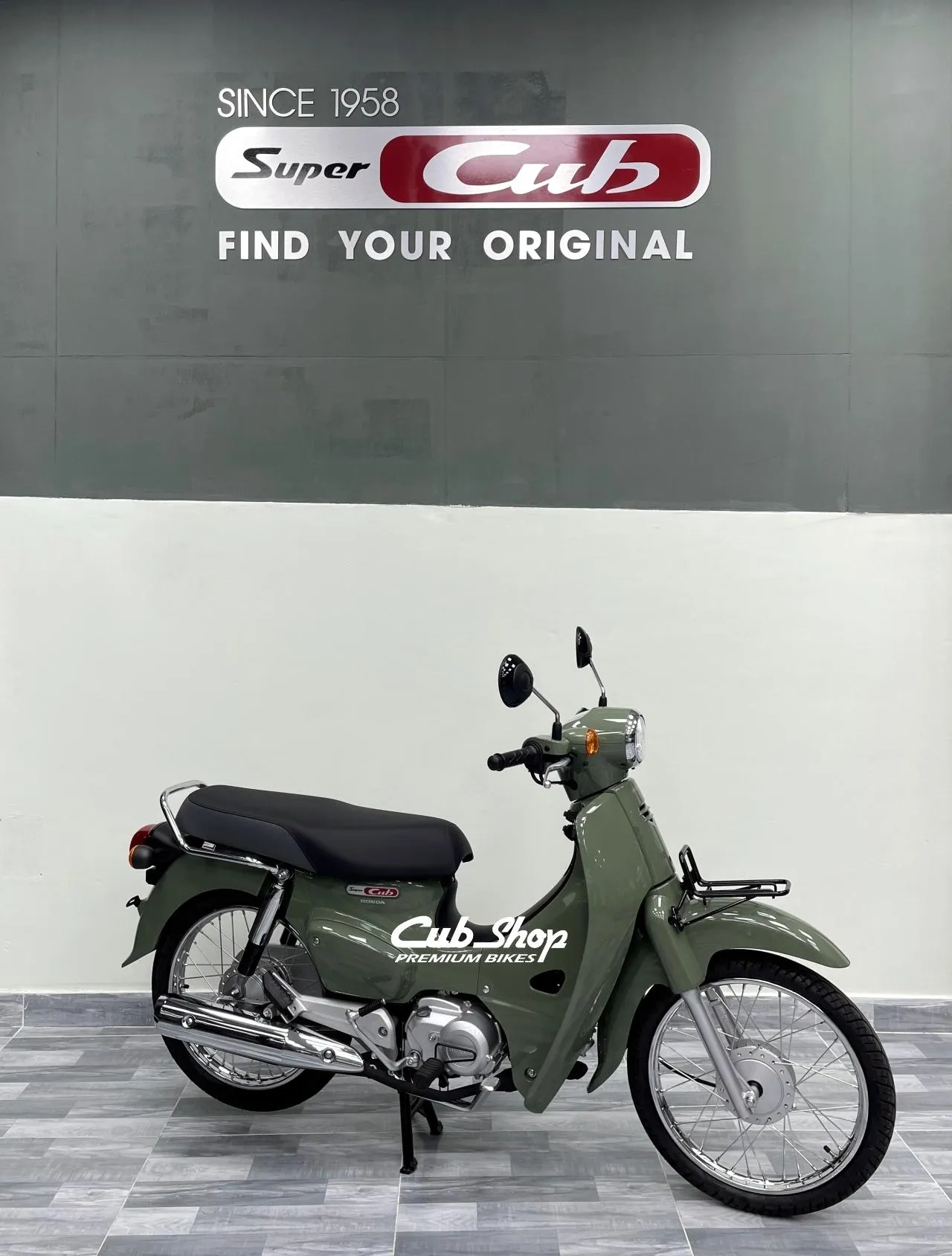 Honda Super Cub 110 Thái Lan -Yên liền siêu đẹp