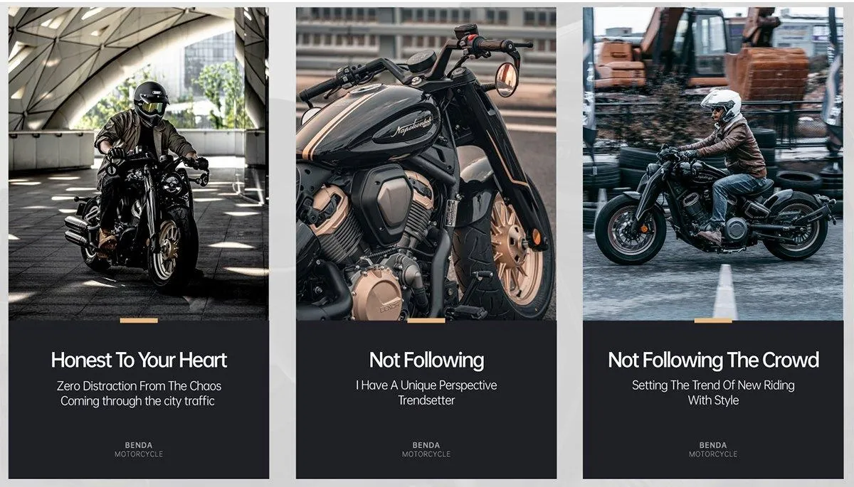 Xe Benda Napoleon 500 Bobber