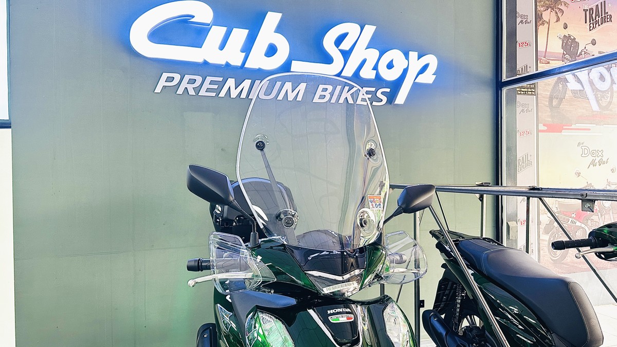Kính Chắn Gió Xe SH Vetro Ý – Sh150i /Sh125i Vetro