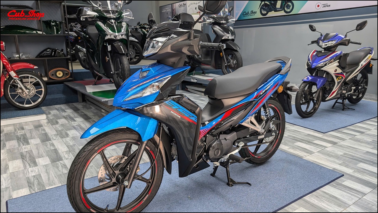 Honda Dash 125 Malaysia – Câu chuyện thành công của dòng xe Honda phổ biến tại Malaysia