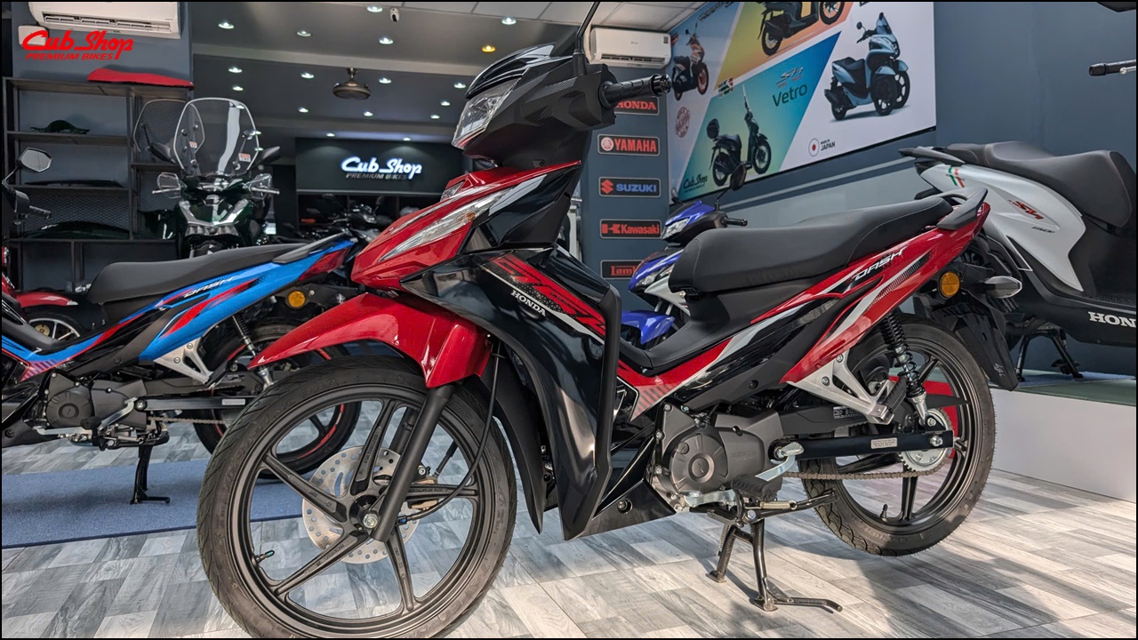 Honda Dash 125 Malaysia – Câu chuyện thành công của dòng xe Honda phổ biến tại Malaysia