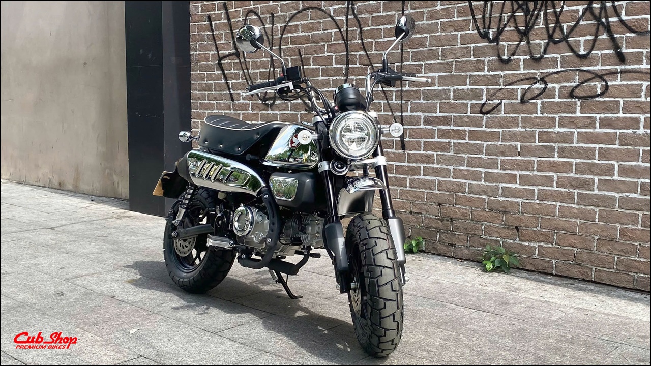 Honda Monkey Chrome Legacy – tuyệt phẩm bản giới hạn về đến Cub Shop