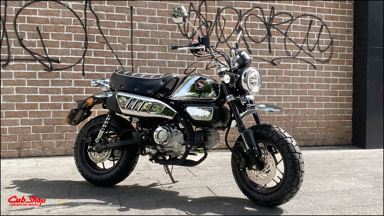Honda Monkey Chrome Legacy – tuyệt phẩm bản giới hạn về đến Cub Shop