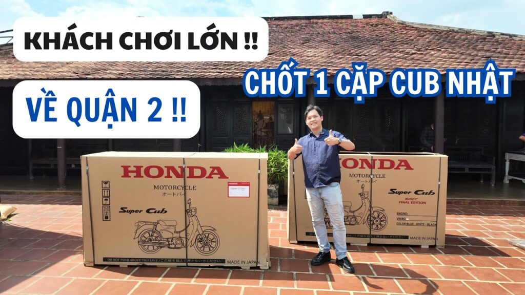 Chốt cặp Cub Nhật về Quận 2! Vị khách hàng bí ẩn nhất từ trước tới giờ của Cub Shop