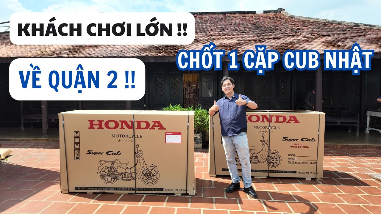 Chốt cặp Cub Nhật về Quận 2! Vị khách hàng bí ẩn nhất từ trước tới giờ của Cub Shop