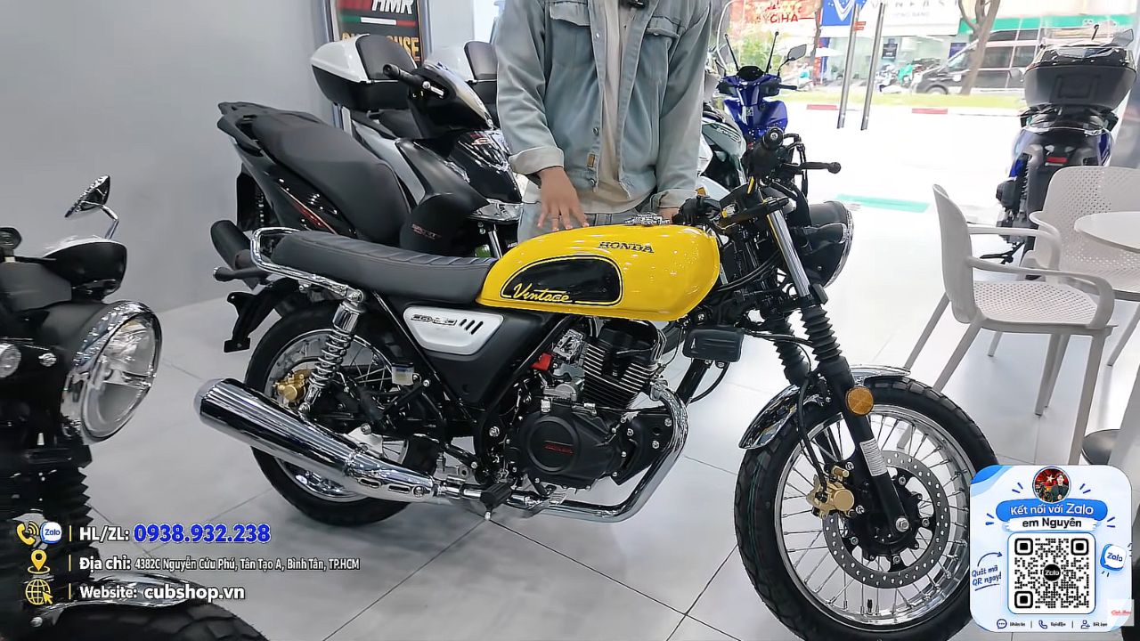 Combo đủ 3 màu Honda CGX150 Vintage 2026 