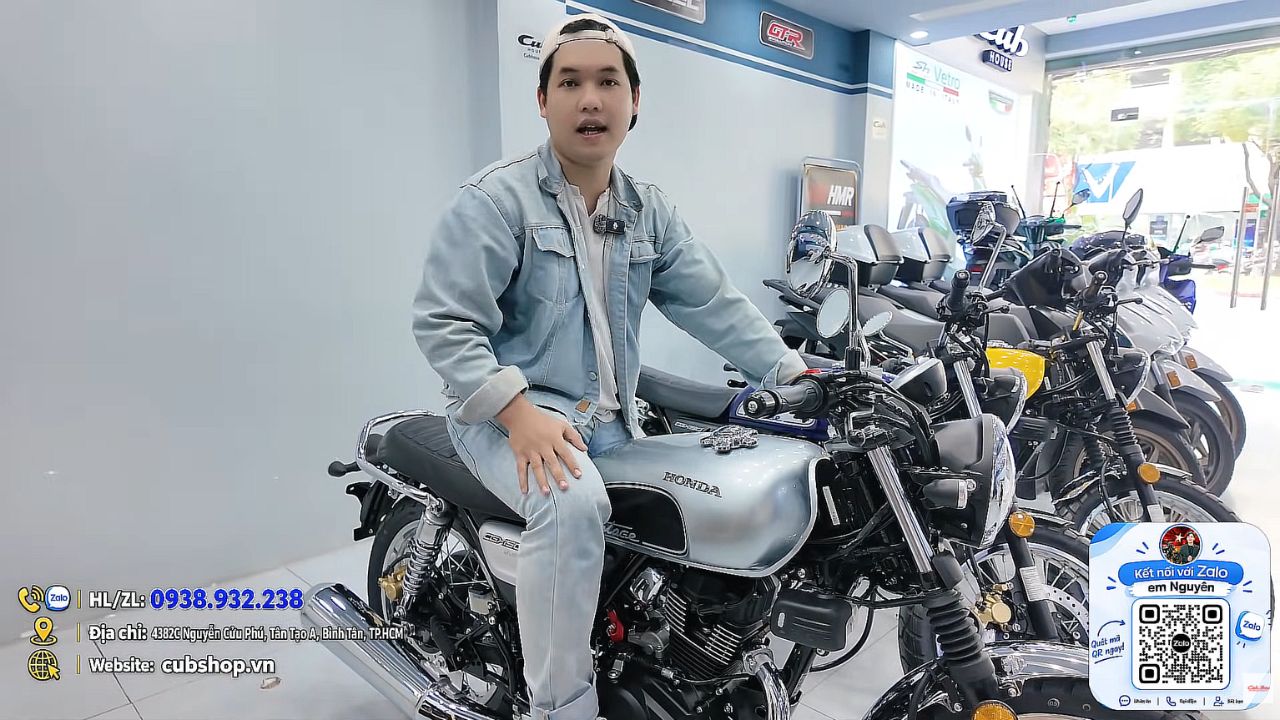 Combo đủ 3 màu Honda CGX150 Vintage 2026 