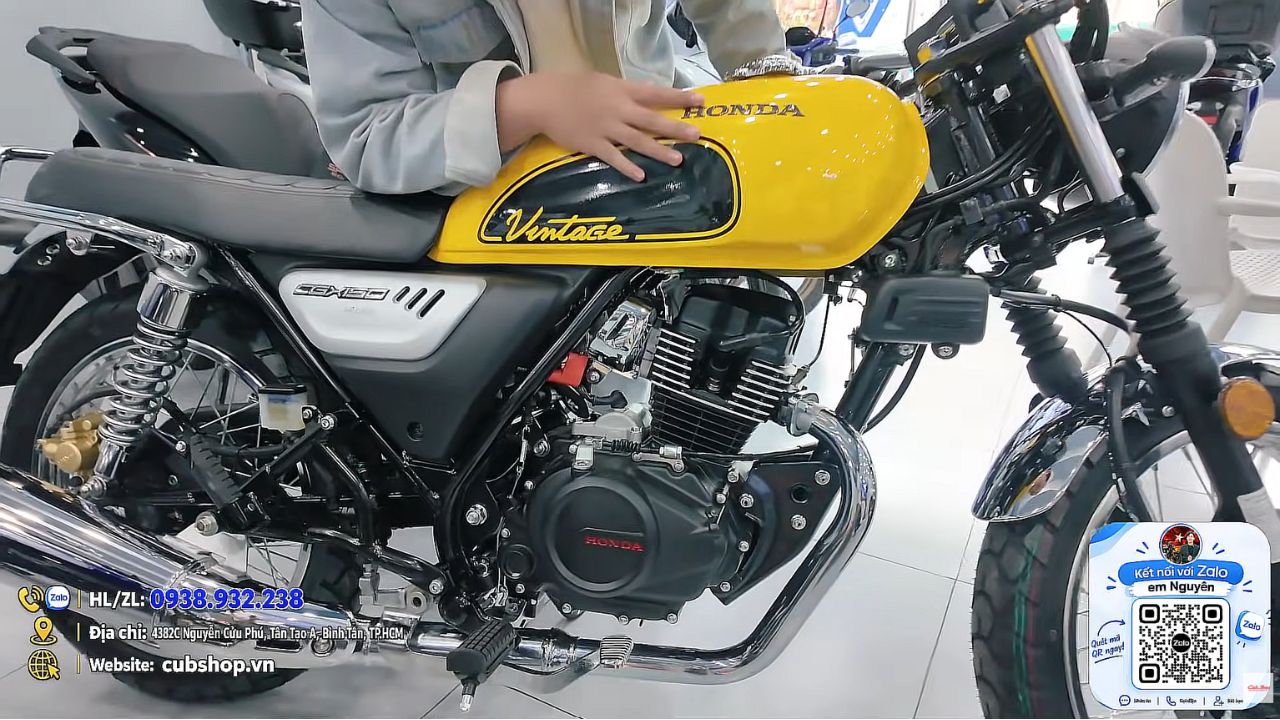 Combo đủ 3 màu Honda CGX150 Vintage 2026 